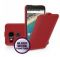 TETDED натур. кожа | Чехол-флип для LG Google Nexus 5x (Красный / Red)  TETDED