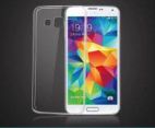Ультратонкий силиконовый чехол для Samsung A700H / A700F Galaxy A7 (Бесцветный (прозрачный))  Epik