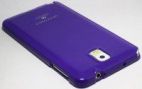 Mercury Jelly Pearl Color | Яркий силиконовый чехол для для Samsung N9000/N9002 Galaxy Note 3 (Фиолетовый)  Mercury