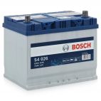 Автомобильный аккумулятор АКБ BOSCH (БОШ) S4 026 / S4 570 412 063 Silver 70Ач о.п. (высок.) BOSCH