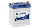 Автомобильный аккумулятор АКБ VARTA (ВАРТА) Blue Dynamic 540 125 033 A13 40Ач тонкие клеммы нижнее крепление ОП VARTA
