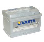 Автомобильный аккумулятор АКБ VARTA (ВАРТА) Silver Dynamic 574 402 075 E38 74Ач ОП VARTA