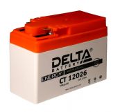 Мото аккумулятор АКБ Delta (Дельта) CT 12026 2.5Ач боковые клеммы YTR4A-BS Delta