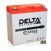 Мото аккумулятор АКБ Delta (Дельта) CT 1212.2 14Ач п.п.YT14B-BS Delta