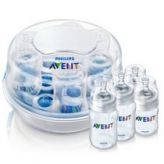 Philips Avent Набор для новорожденного SCF282/02 со стерилизатором для СВЧ-печи