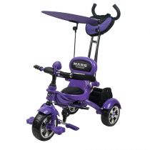 Велосипед трехколесный Mars Trike KR-01 надувные колеса Фиолетовый