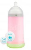 Бутылочка Adiri NxGen Slow Flow (3-6 мес., 281 ml) розовый