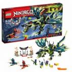 Конструктор Lego Ninjago Атака дракона Морро 70736