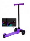Самокат Y-Scoo maxi A-20 Shine со светящими колесами violet