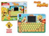 Пчелка Майя Компьютер планшет с цветным экраном 53 функции+ 8 игр GT6674