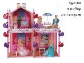 ККТ Дом для кукол 603 с мебелью 93 детали