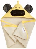 Полотенце с капюшоном 3 Sprouts - Жёлтая обезьянка