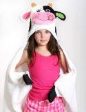 Полотенце с капюшоном для детей Zoocchini - Корова Кейси