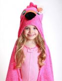 Полотенце с капюшоном для детей Zoocchini - Фламинго Фрэнни
