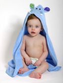 Полотенце с капюшоном для малышей Zoocchini - Бегемотик Генри