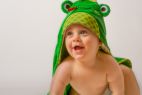 Полотенце с капюшоном для малышей Zoocchini - Лягушонок Флиппи