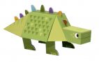 Игрушки из картона. Модель Fold My… Стегозавр