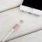 Earldom | Магнитный кабель и Lightning адаптер для комфортного подключения и зарядки iPhone (1m) (Розовый / Rose Gold)  Epik