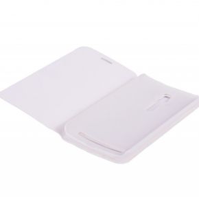 Кожаный чехол-книжка Original для Asus Zenfone 2 (ZE551ML/ZE550ML) (Белый)  Epik