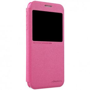 Nillkin Sparkle | Чехол-книжка с функцией Sleep Mode для Samsung Galaxy S6 G920F/G920D Duos (Розовый)  Nillkin
