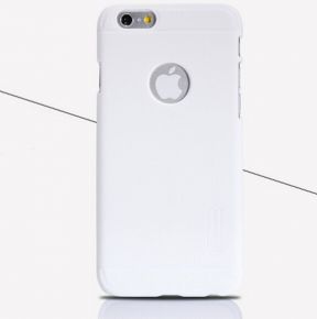 Nillkin Super Frosted Shield | Матовый чехол для Apple iPhone 6/6s (4.7") (+ пленка) (Белый)  Nillkin