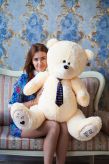 Большой медведь 130 см чайная роза "Тедди"