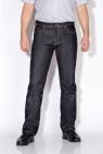Классические мужские джинсы серого цвета