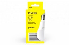 Светодиодная лампа Geniled E27 А60 12Вт 4200К Geniled