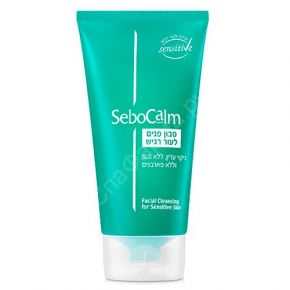 Очищающий гель чувствительной кожи лица без SLS SeboCalm (СебоКалм) 150 мл SeboCalm