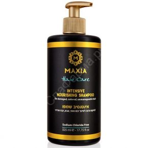 Интенсивно питающий шампунь для поврежденных окрашенных и непослушных волос Maxia (Максия) 525 мл Maxia
