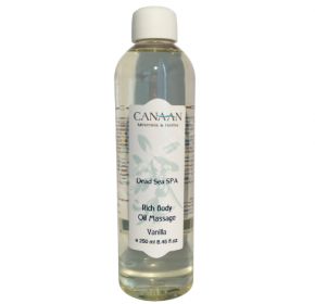 Насыщенное массажное масло – Ваниль CANAAN (Канаан) 250 мл CANAAN