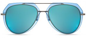 Очки MONOLOOK Sensation Blue Aviator Авиаторы синие линзы MONOLOOK