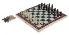 Шахматы шашки нарды - комплект