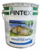 Средство для защиты дерева Fintex Woodtex Akva 9 л